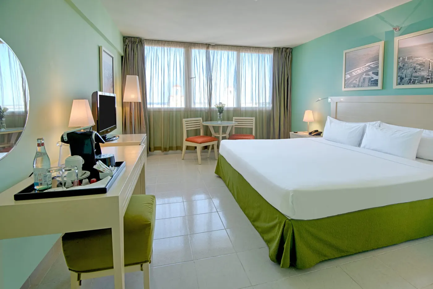 Hotel Capri, a double room