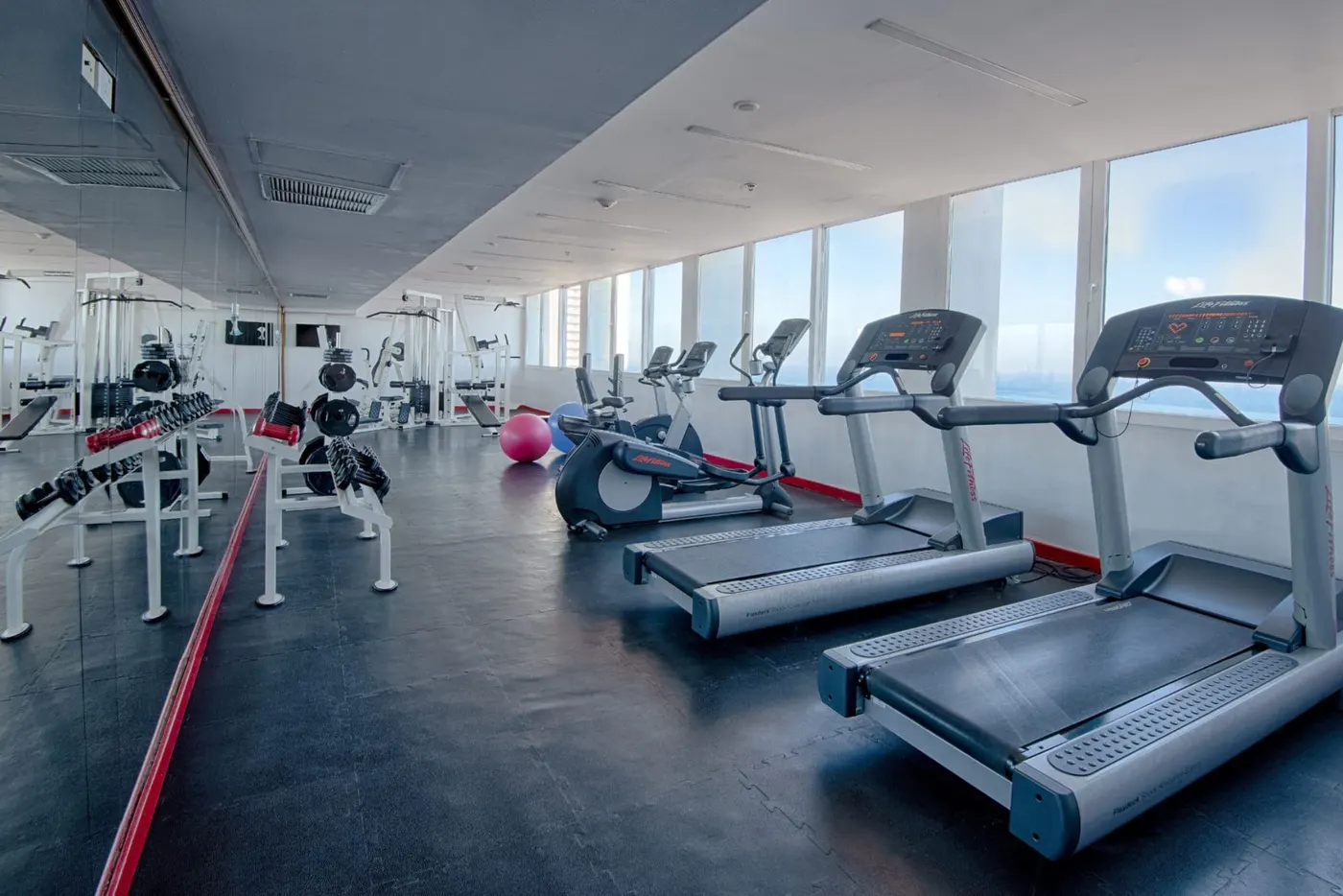 Hotel Capri, the gym