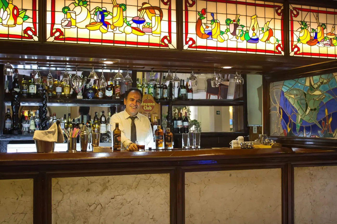 Hotel Plaza, the bar